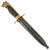 Original Italian WWII Fascist Youth GIL Cadet Dagger with Black Grip and Scabbard Original Items