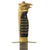 Original Italian WWII Fascist Youth GIL Cadet Dagger with Black Grip and Scabbard Original Items