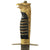 Original Italian WWII Fascist Youth GIL Cadet Dagger with Black Grip and Scabbard Original Items
