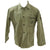 Original U.S. WWII U.S. Navy Corpsman 25th Regiment, 4th Marine Division Group - Named - P 41 HBT Top and Poncho Original Items