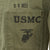 Original U.S. WWII U.S. Navy Corpsman 25th Regiment, 4th Marine Division Group - Named - P 41 HBT Top and Poncho Original Items
