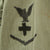 Original U.S. WWII U.S. Navy Corpsman 25th Regiment, 4th Marine Division Group - Named - P 41 HBT Top and Poncho Original Items