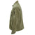 Original U.S. WWII U.S. Navy Corpsman 25th Regiment, 4th Marine Division Group - Named - P 41 HBT Top and Poncho Original Items