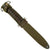 Original U.S. WWII M3 Fighting Knife by IMPERIAL Knife Co. with Vietnam Era M8A1 Scabbard Original Items