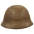 Original Imperial Japanese Army WWII Last Ditch Converted Type 90 Civil Defense Helmet Original Items