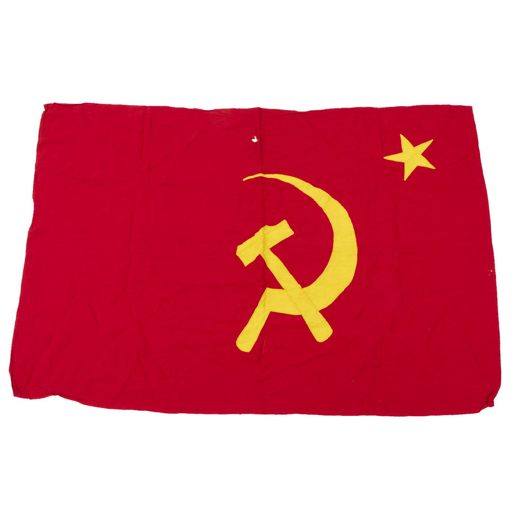 Original Russian WWII Camp Flag of the Soviet Union - 24" x 36" Size Original Items