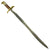 Original Excellent Condition Norwegian M-1859 Brass Fitted Yataghan Bayonet for Breech Loading Rifles Original Items