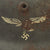 Original German WWII Service Worn M40 Single Decal Luftwaffe Helmet Shell with Textured Paint - SE62 Original Items
