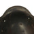 Original German WWII Service Worn M40 Single Decal Luftwaffe Helmet Shell with Textured Paint - SE62 Original Items