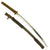 Original WWII Japanese Type 98 Shin-Gunto Katana Sword with Handmade Blade & Rare Aluminum Scabbard Original Items