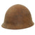Original Japanese WWII Army Type 92 Combat Helmet with Complete Liner and Chinstrap - Tetsubo Original Items