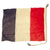 Original Cold War German Manufactured French Naval Battleship Wool Flag - 50cm x 50cm Original Items