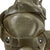 Original U.S. WWII Army Air Force Aviator Flight Helmet Set - AN6530 Green Tint Goggles, A-14 Mask, A-11 Helmet Original Items
