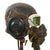 Original U.S. WWII Army Air Force Aviator Flight Helmet Set - AN6530 Green Tint Goggles, A-14 Mask, A-11 Helmet Original Items