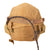 Original U.S. WWII USN / USMC NAF 1092S Cloth Flight Helmet with ANB-H-1 Earphones and Goggles Original Items
