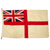 Original Cold War German Manufactured Royal Navy White Ensign Wool Battle Flag - 53” X 31” Original Items