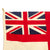 Original Cold War German Manufactured Royal Navy White Ensign Wool Battle Flag - 53” X 31” Original Items