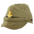 Original WWII Japanese Special Naval Landing Forces Officer Cotton Forage Cap dated 1944 - SNLF Original Items