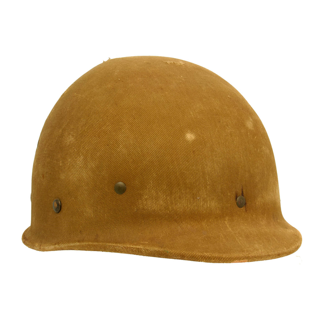 Original U.S. WWII Rare Hawley Paper Co M1 Helmet Liner With Wartime Updated Suspension Original Items
