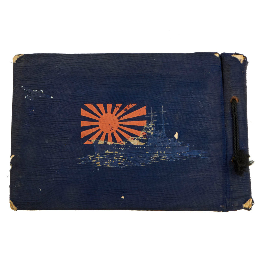 Original Japanese WWII Imperial Japanese Navy Service Photo Album - 72 Photos Original Items