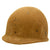 Original U.S. WWII Personalized Hawley Paper M1 Helmet Liner with Complete Suspension and Sweatband Original Items