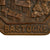 Original WWII U.S. 101st Airborne Battle of the Bulge Bronze NUTS Plaque Original Items