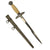 Original WWII German 2nd Model Luftwaffe Dagger by ALCOSO of Solingen with Scabbard Original Items