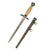 Original WWII German 2nd Model Luftwaffe Dagger by ALCOSO of Solingen with Scabbard Original Items