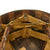 Original U.S. WWII Front Seam Fixed Bale McCord M1 Helmet With Theater Painted MSA Helmet Liner Original Items