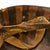 Original U.S. WWII Front Seam Fixed Bale McCord M1 Helmet With Theater Painted MSA Helmet Liner Original Items