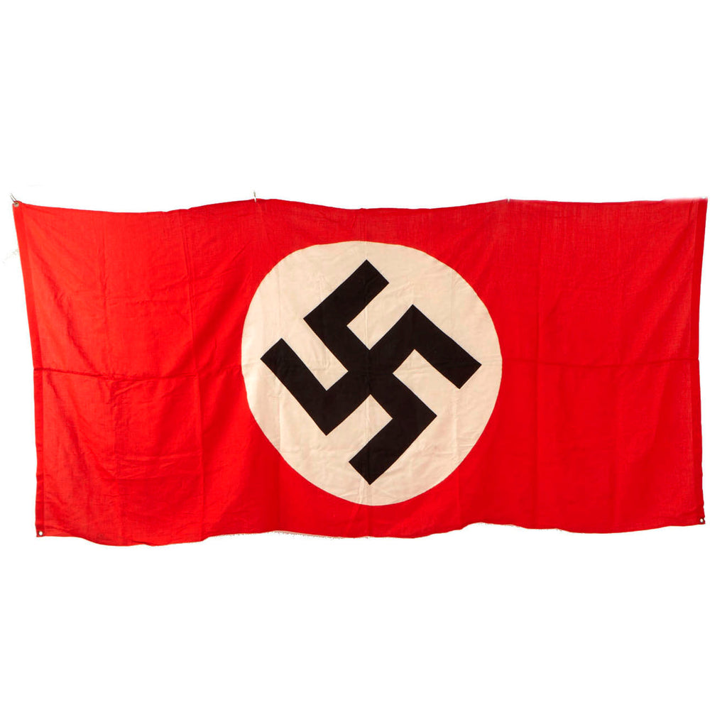 Original German WWII Unissued Panzer Tank Identification Flag - 38" x 74" Original Items