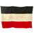 Original German WWII National Tri-Color Banner Flag - 78" x 55" Original Items