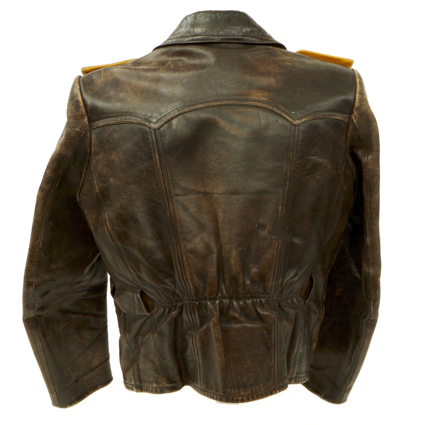 Original German WWII Luftwaffe Officer Fighter Pilot Leather Flying Ja ...