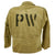 Original U.S. WWII M-1941 Field Jacket with Axis Prisoner of War PW Stenciled Uniform Jacket Original Items