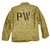 Original U.S. WWII M-1941 Field Jacket with Axis Prisoner of War PW Stenciled Uniform Jacket Original Items
