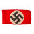 Original German Early WWII NSDAP Multi-piece Cotton Armband - Unissued Condition Original Items
