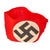 Original German Early WWII NSDAP Multi-piece Cotton Armband - Unissued Condition Original Items