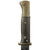 Original German WWII 98k 1940 dated Bayonet by Carl Eickhorn with Scabbard and Frog  - Matching Serial 6442 o Original Items