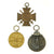 Original German WWII Era Medal and Insignia Grouping with KvKII & Hindenberg Cross - 10 Items Original Items