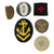 Original German WWII Large USGI Bring Back Uniform Insignia Collector's Set - About 63 Items Original Items