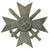Original Set of Two German WWII War Merit Cross KvK 1st Class Awards - One With Swords & One Without Original Items