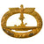 Original Set of Three Damaged German WWII Kriegsmarine Badges - (1) Minesweeper & (2) U-boat War Badges Original Items