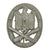 Original German WWII Silver Grade Solid Back General Assault Badge Original Items
