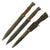 Original Set of 3 German WWII Era Seitengewehr 84/98 III Bayonets for the K98k with Scabbards Original Items