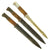 Original Set of 3 German WWI & WWII Seitengewehr 84/98 Bayonets for the K98k - 2 with Scabbard Original Items