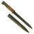 Original Set of 3 German WWI & WWII Seitengewehr 84/98 Bayonets for the K98k - 2 with Scabbard Original Items