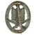 Original German WWII Silver Grade Hollow Back General Assault Badge Original Items