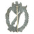 Original German WWII Infantry Assault Badge by Gebrüder Wegerhoff - Silver Grade Original Items