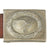 Original German WWII Luftwaffe EM/NCO 1939 dated Aluminum Belt Buckle by Berg & Nolte - LBA Marked Original Items