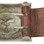 Original German WWII Luftwaffe EM/NCO 1939 dated Aluminum Belt Buckle by Berg & Nolte - LBA Marked Original Items